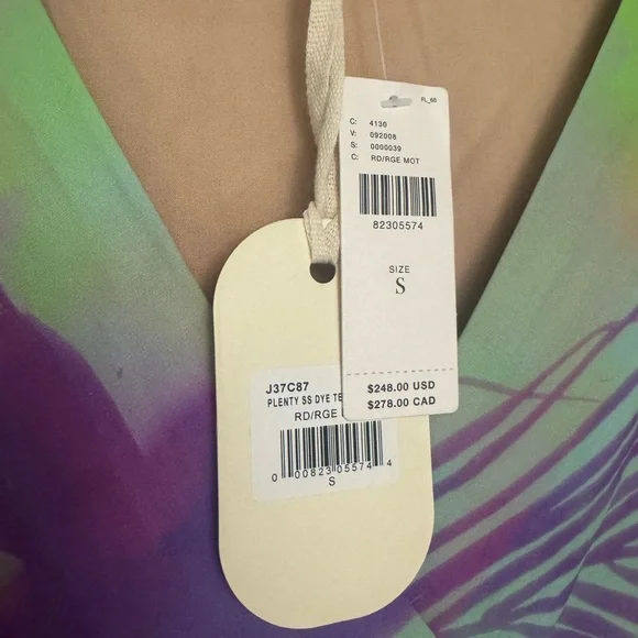 Plenty By Tracy Reese | Anthropologie Tie Dye Printed Dress Sz S NWT MSRP $248 - Picture 6 of 6